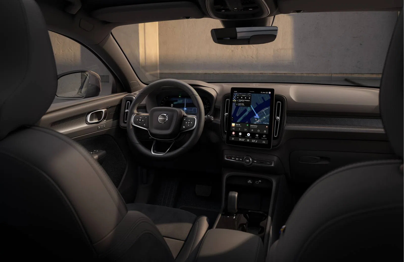 Volvo EC40 interieur